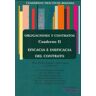 Editorial Dykinson, S.L. Obligaciones Y Contratos. La Relación Obligatoria. Cuaderno I.