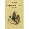 Editorial Maxtor Viajes De Benjamín De Tudela 1160-1173