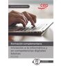 Editorial CEP Manual. Iniciación A La Informática Y En Competencias Digitales Básicas (fcoi13). Especialidades Formativas. Especialidades