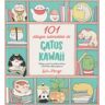 Librero. 101 Dibujos Adorables De Gatos Kawaii