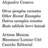 Caniche Editorial Otros Ejemplos Recientes