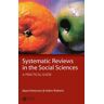 John Wiley  Sons Systematic Reviews In The Social Sciences