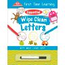 First Time Learning: Wipe Clean Letter