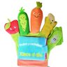 Libro guante frutas y hortalizas: ¡cinco