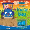 El petit tractor blau