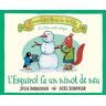 L'esquirol fa un ninot de neu