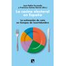 La cocina electoral en España