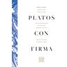 Platos con firma