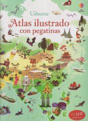 USBORNE Atlas Ilustrado Pegatinas