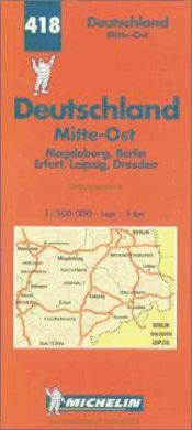 Michelin Mapa Deutschland. Mitte-ost 2003