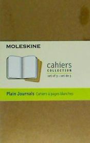Moleskine Cahier Plain Pocket Journal: Pack