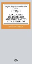 Editorial Tecnos Lecciones De Derecho Administrativo Con Ejemplos