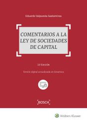 Bosch Comentarios A La Ley De Sociedades De Capital (3. Edición)