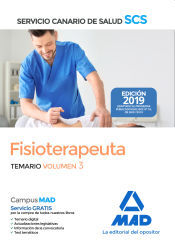 Ed. MAD Fisioterapeuta Del Servicio Canario De Salud. Temario Volumen 3