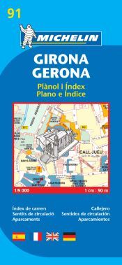 Plano Michelin Girona/gerona