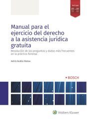 Bosch Manual Para El Ejercicio Del Derecho A La Asistencia Jurídica Gratuita