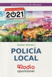 Ediciones Rodio Temario Vol 1. Policía Local. Ayuntamiento De Málaga.