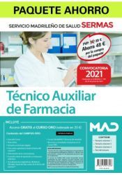 Ed. MAD Paquete Ahorro Técnico Auxiliar De Farmacia Del Servicio Madrileño De Salud (sermas)
