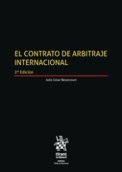 Editorial Tirant Lo Blanch El Contrato De Arbitraje Internacional 2 Edición 2022