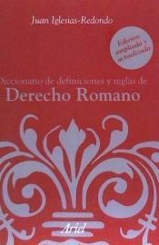 Ariel Diccionario De Definiciones Y Reglas De Derecho Romano