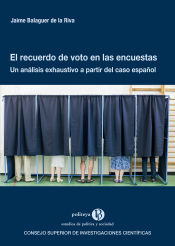 Consejo Superior de Investigaciones Cientificas El Recuerdo De Voto En Las Encuestas : Un Análisis Exhaustivo A Partir Del Caso Español