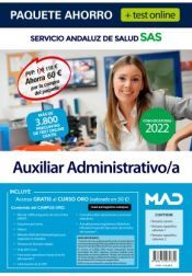 Ed. MAD Paquete Ahorro Auxiliar Administrativo/a. Servicio Andaluz De Salud (sas)