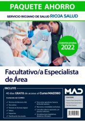 Ed. MAD Paquete Ahorro Facultativo/a Especialista De área. Servicio Riojano De Salud (seris)