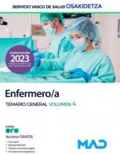 Ed. MAD Enfermero/a. Temario General Volumen 4. Servicio Vasco De Salud (osakidetza)