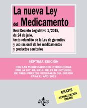 Tecnos La Nueva Ley Del Medicamento