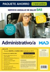 Ed. MAD Paquete Ahorro + Test Online Administrativo/a. Servicio Andaluz De Salud (sas)