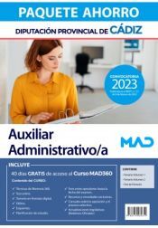 Ed. MAD Paquete Ahorro Auxiliar Administrativo/a. Diputación Provincial De Cádiz