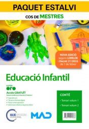Ed. MAD Paquet Estalvi Cos De Mestres Educació Infantil. Generalitat De Cataluña
