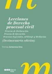 Marcial Pons, Ediciones Jurídicas y Sociales Lecciones De Derecho Procesal Civil