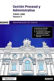 Adams Temario 4. Gestion Procesal Admistrativa (turno Libre)