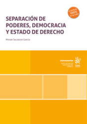 Editorial Tirant Lo Blanch Separación De Poderes, Democracia Y Estado De Derecho