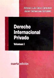 Editorial Comares Derecho Internacional Privado Volumen I