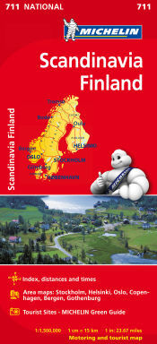 MICHELIN Scandinavia  Finland National Map 711