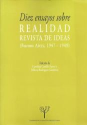 Editorial Universidad de Granada Diez Ensayos Sobre Realidad, Revista De Ideas (buenos Aires, 1947-1949)