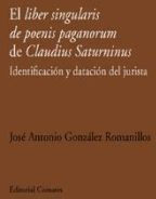 Editorial Comares El Liber Singularis De Poenis Paganorum De Claudius Saturninus