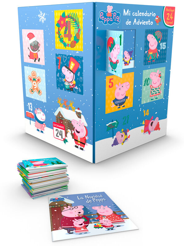 Beascoa Peppa Pig. Libro juguete - Mi calendario de adviento