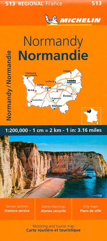 Mapa Regional Normay/Normandie