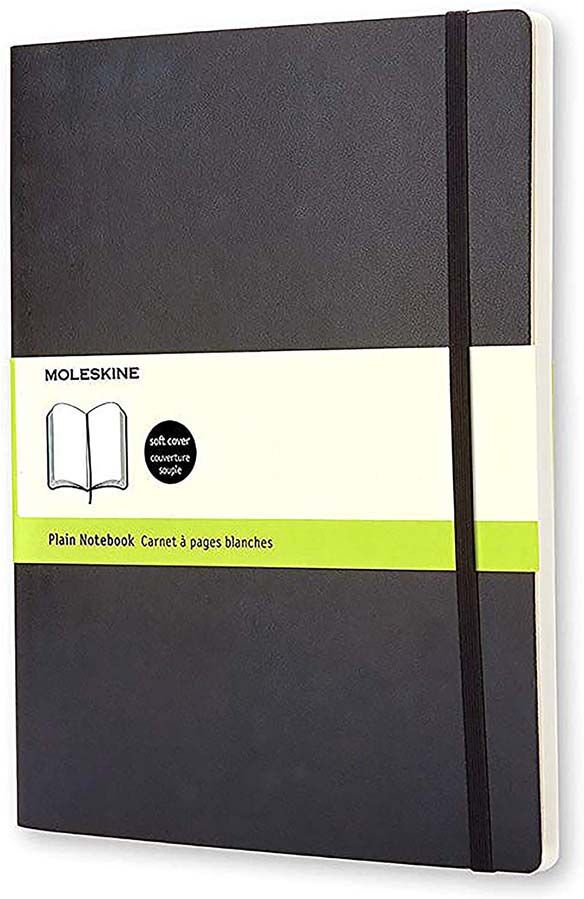 Moleskine Libreta  Soft XL Negro Liso