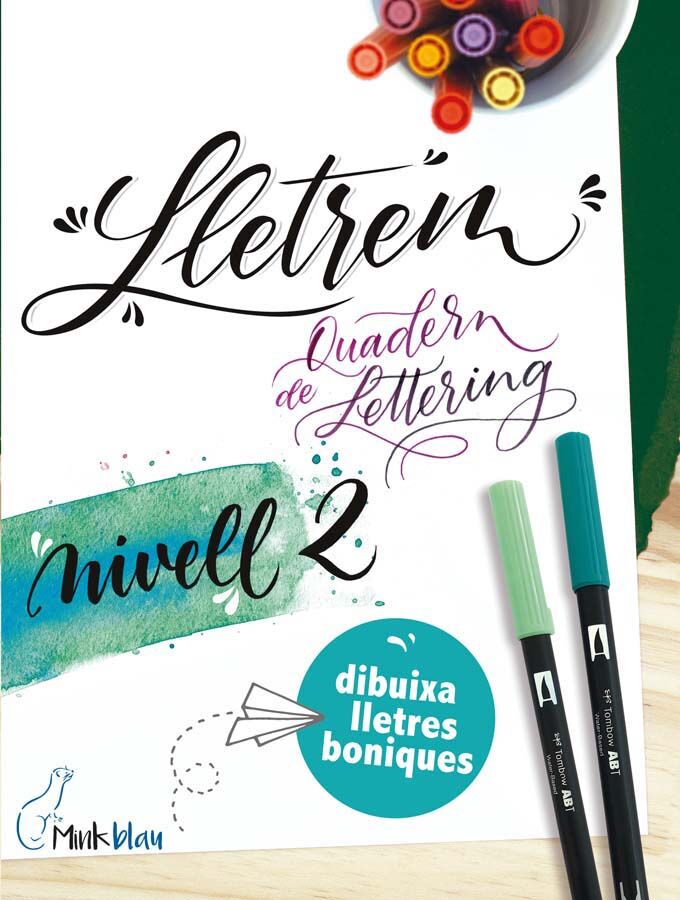 Tombow Cuaderno Lletrem 2 Perfeccionament Lettering catalán