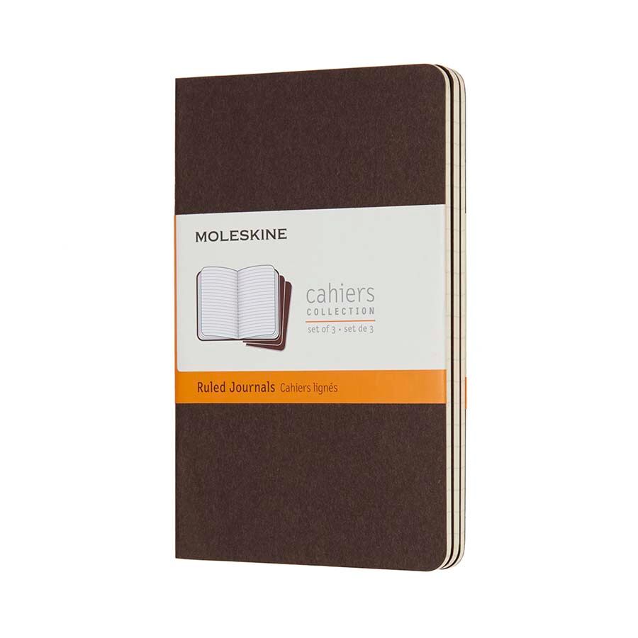 Moleskine Pack 3 Libretas  XL Kraft Raya