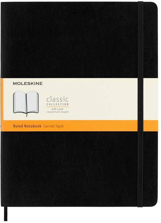 Moleskine Libreta  Soft Pocket Negro Raya