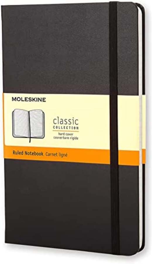 Moleskine Libreta  L Negro Raya