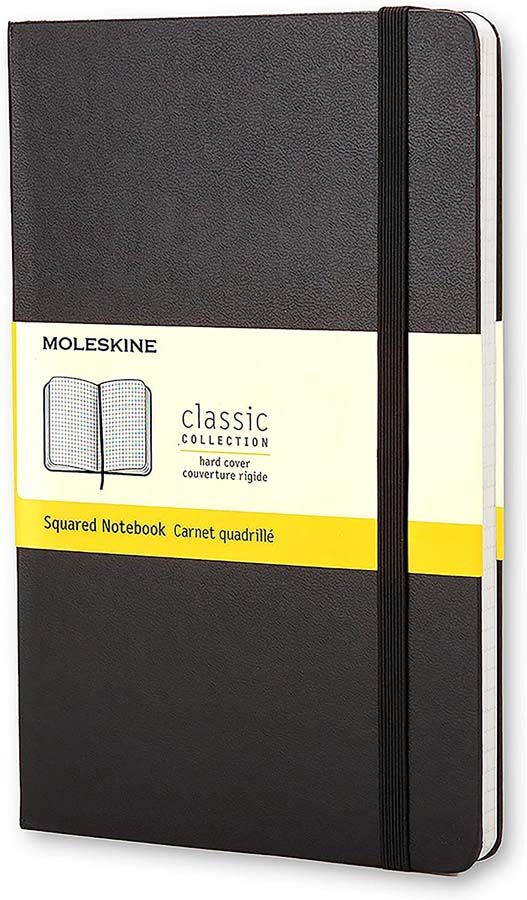 Moleskine Libreta  P Negro Cuadro