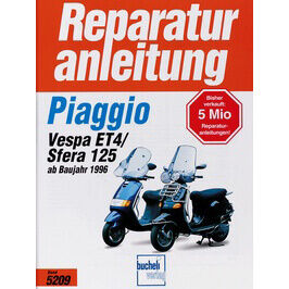 motorbuch Vol. 5209 Instrucciones de reparación Piaggio Scooter Sfera 125/Vespa ET 4, 96 - -