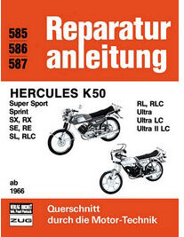 motorbuch Vol. 585 Instrucciones de reparación Hércules K50 a partir de 1966 -