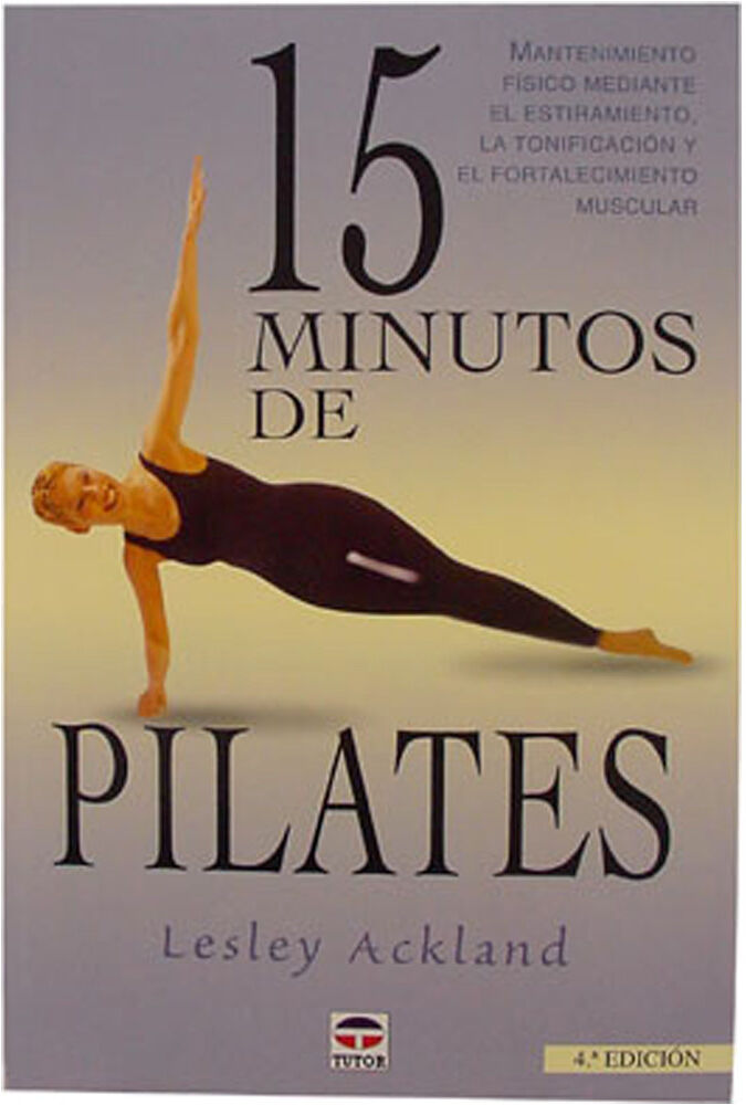 Tutor 15 minutos de pilates libros  (UNICA)